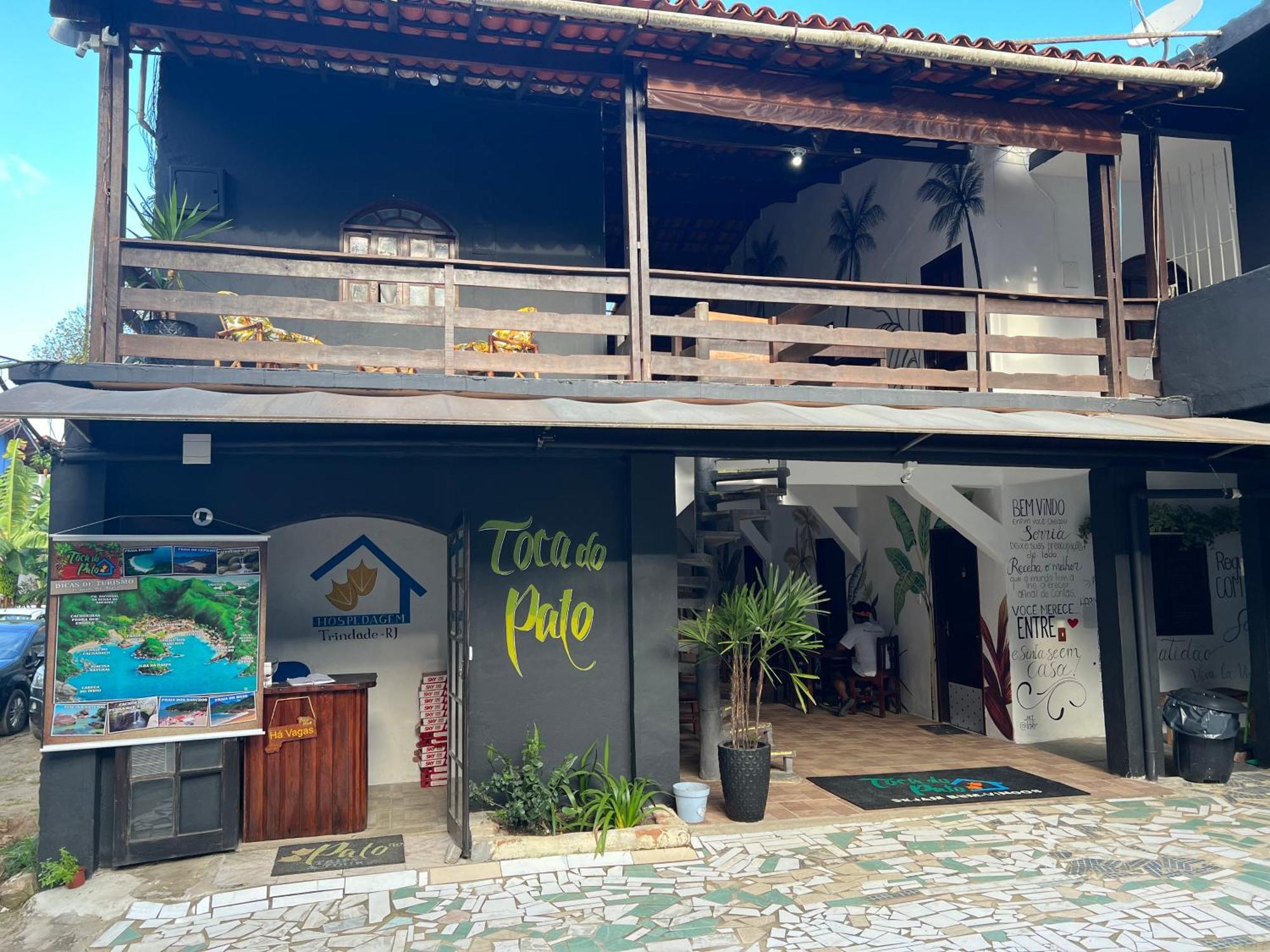 Toca Do Pato Pousada Trindade  Kültér fotó
